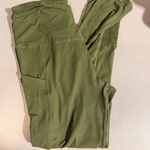 Olive Green Leggings